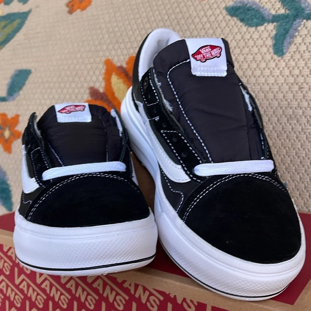 Vans WMNS Oid Skool Over Black/White VN0A7Q5EBA2 Sneakers Platforms